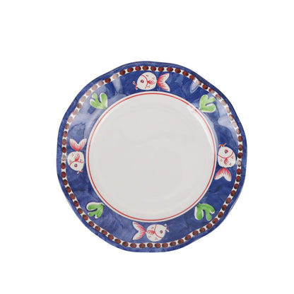 Vietri Melamine: Campagna Pesce (Fish) Salad Plate