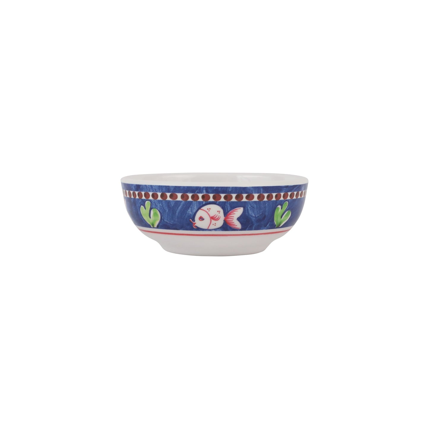 Vietri Melamine: Campagna Pesce (Fish) Olive Oil Bowl