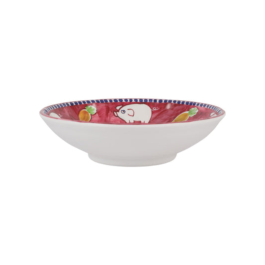 Vietri Melamine: Campagna Porco (Pig) Pasta Bowl