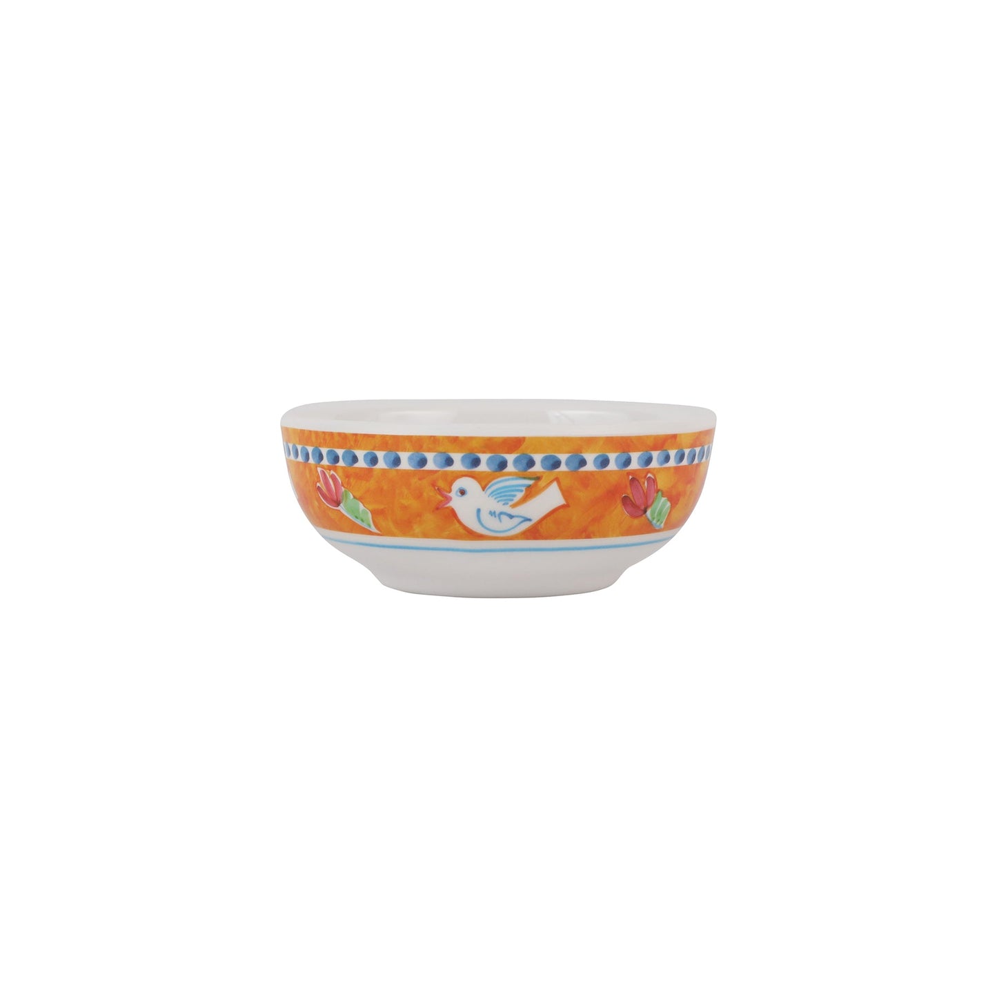 Vietri Melamine: Campagna Uccello (Bird)  Olive Oil Bowl