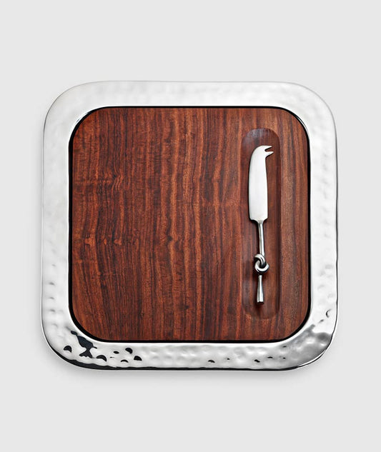 Mary Jurek Sierra Square Tray with Wood Insert 14 inch