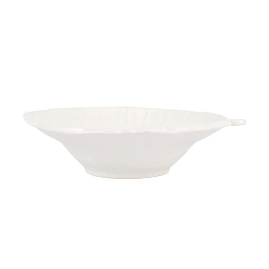 Vietri Pesce Serena (Fish) White Serving Bowl - Medium