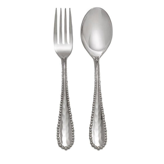 Michael Aram Flatware: Molten Serving Set in Silver