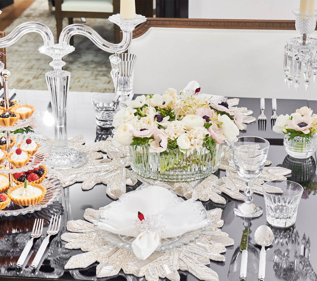 Kim Seybert Runner: BACCARAT Zénith in Crystal