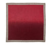 Kim Seybert Napkins: Dip Dye in Red & Burgundy, Set of 4