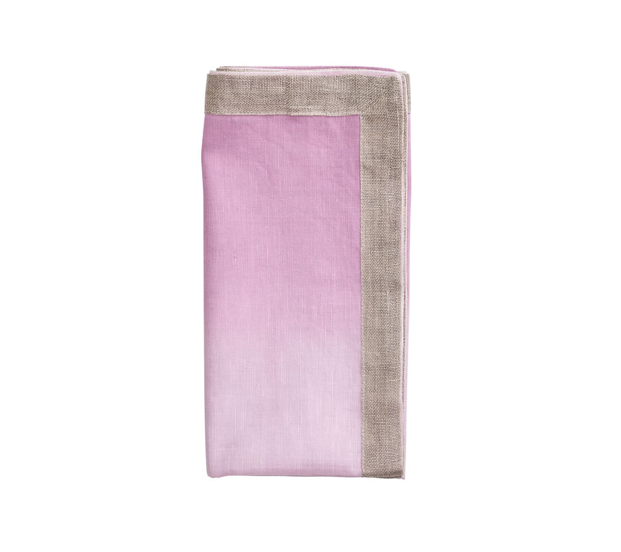 Kim Seybert Napkins: Dip Dye in Lilac, Set of 4