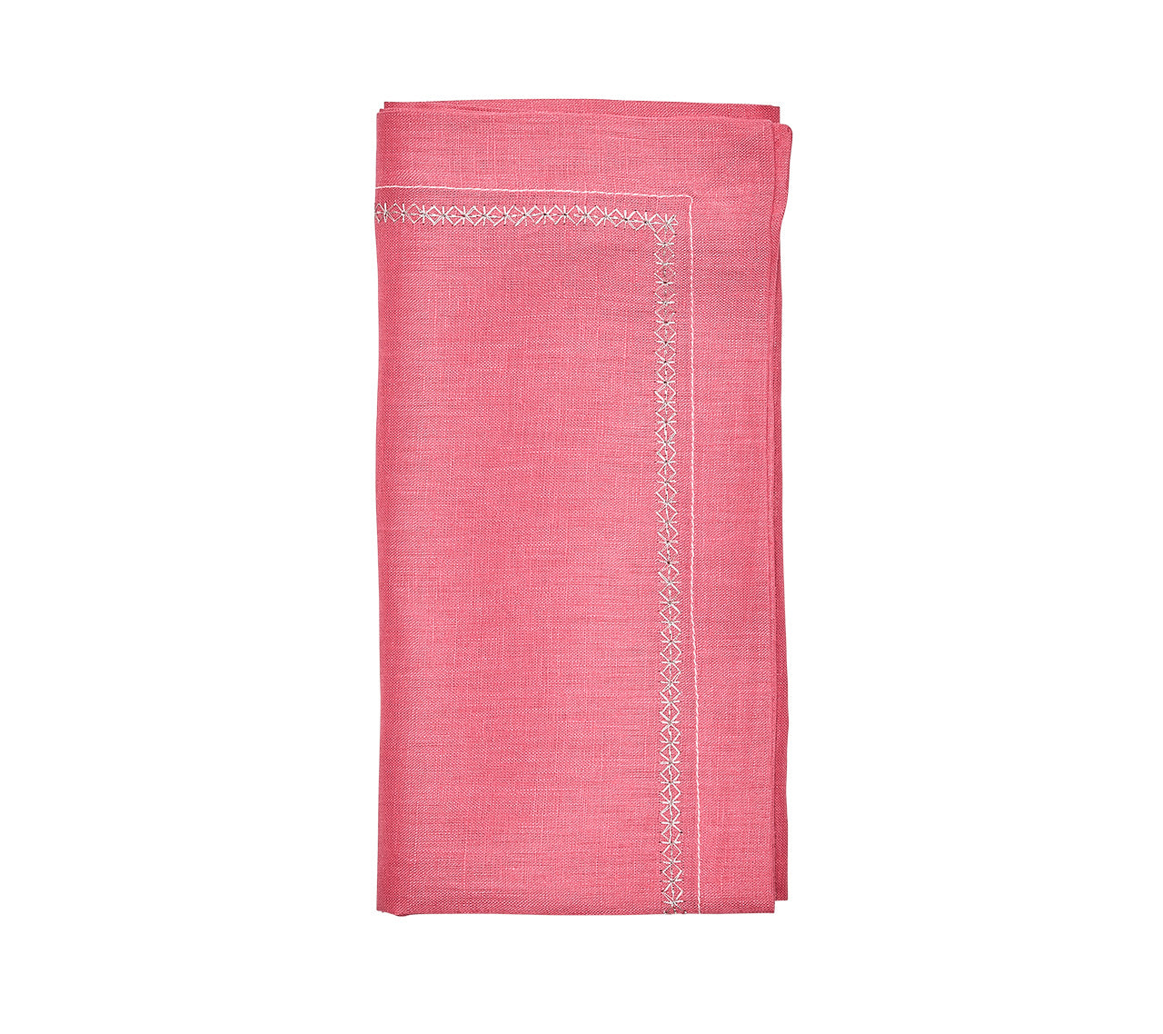 Kim Seybert Napkins: Classic in Pink, Set of 4