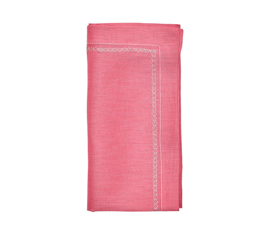 Kim Seybert Napkins: Classic in Pink, Set of 4