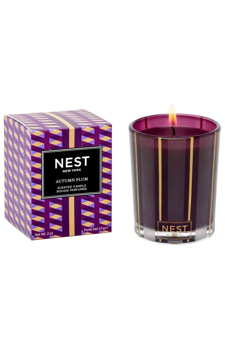 Nest Autumn Plum Votive Candle