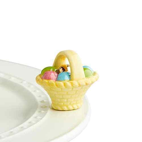 Nora Fleming Mini: A Tisket A Tasket