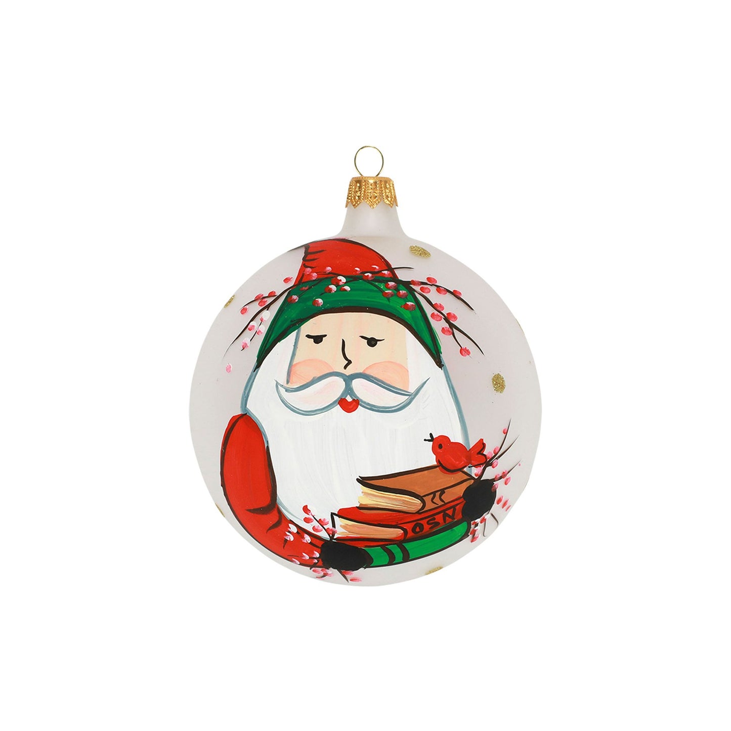 Vietri Ornament: Old St. Nick 2021 Limited Edition Ornament