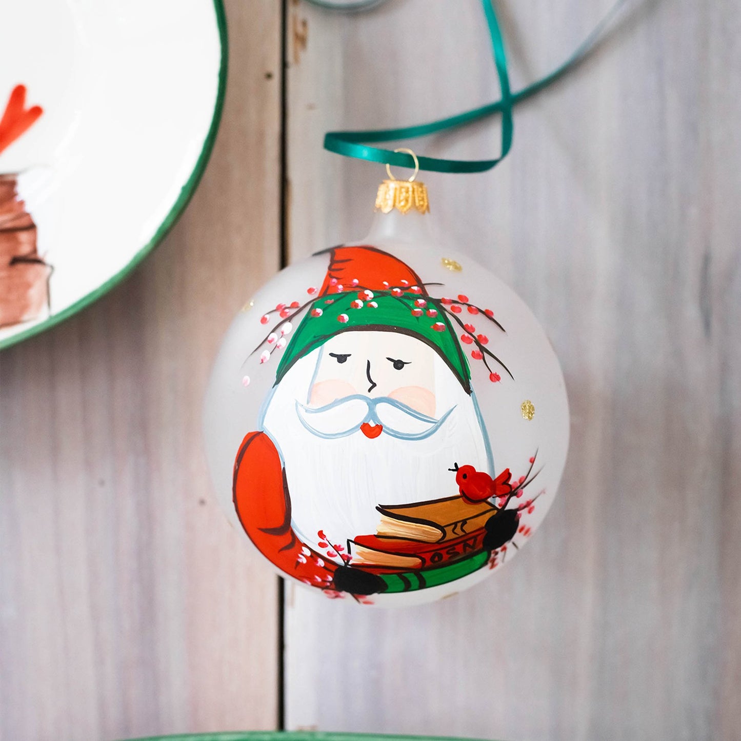 Vietri Ornament: Old St. Nick 2021 Limited Edition Ornament