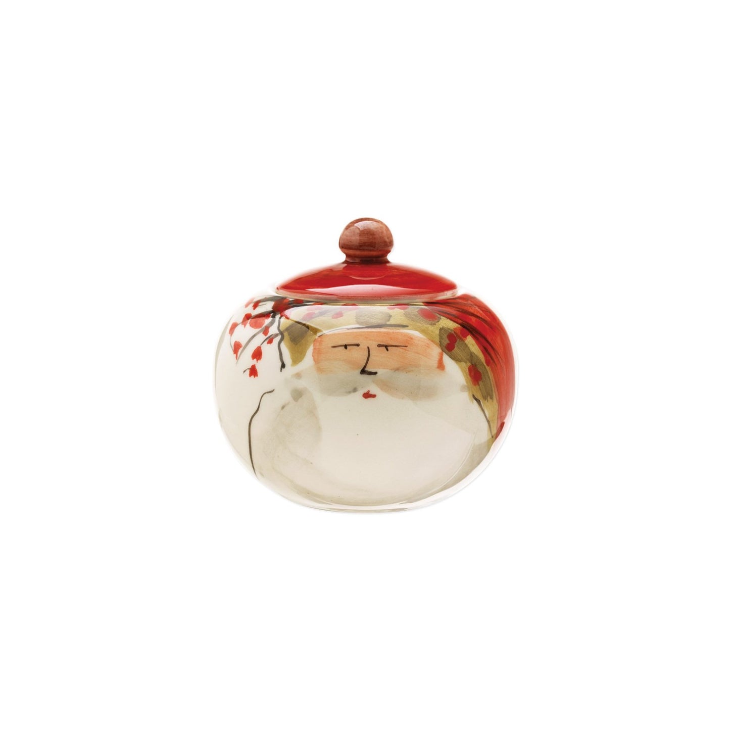 Vietri Old St. Nick Sugar Bowl
