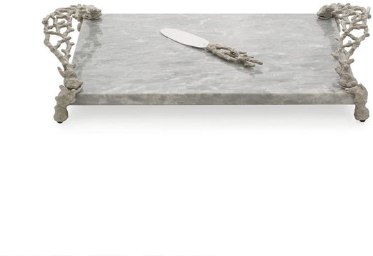 Michael Aram Ocean Reef Cheese Board with Knife