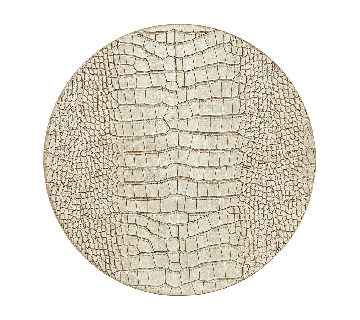 Kim Seybert Placemats: Croco in Gold, Set of 4