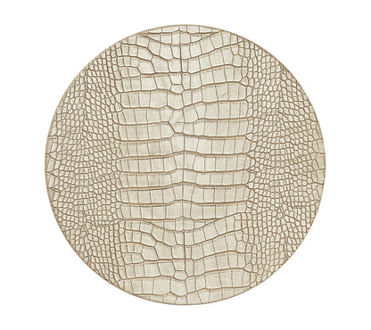 Kim Seybert Placemats: Croco in Gold, Set of 4