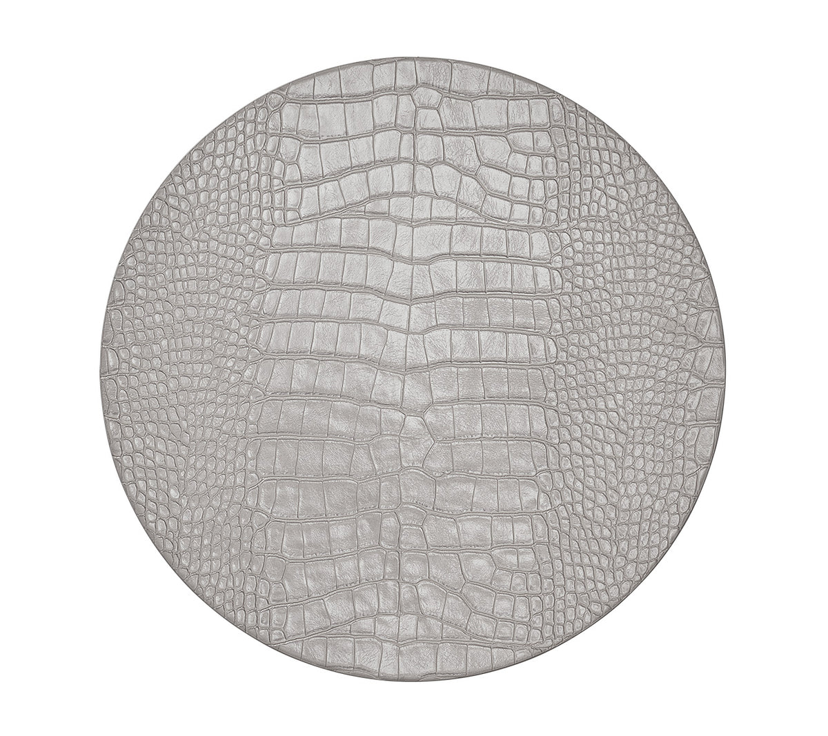 Kim Seybert Placemats: Croco in Gray, Set of 4