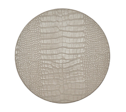 Kim Seybert Placemats: Croco in Sand, Set of 4