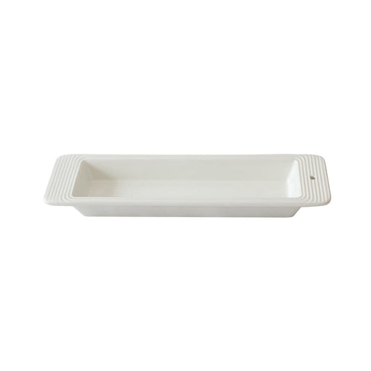 Nora Fleming Stoneware: Pinstripes Cracker Tray