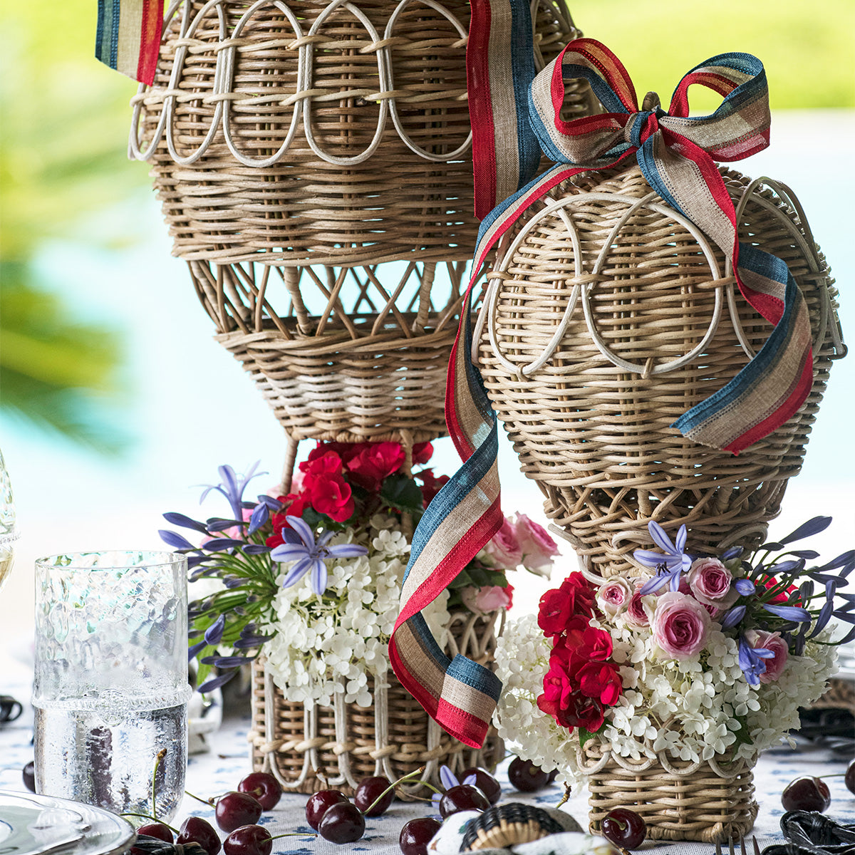 Juliska Provence Rattan Hot Air Balloon - Medium