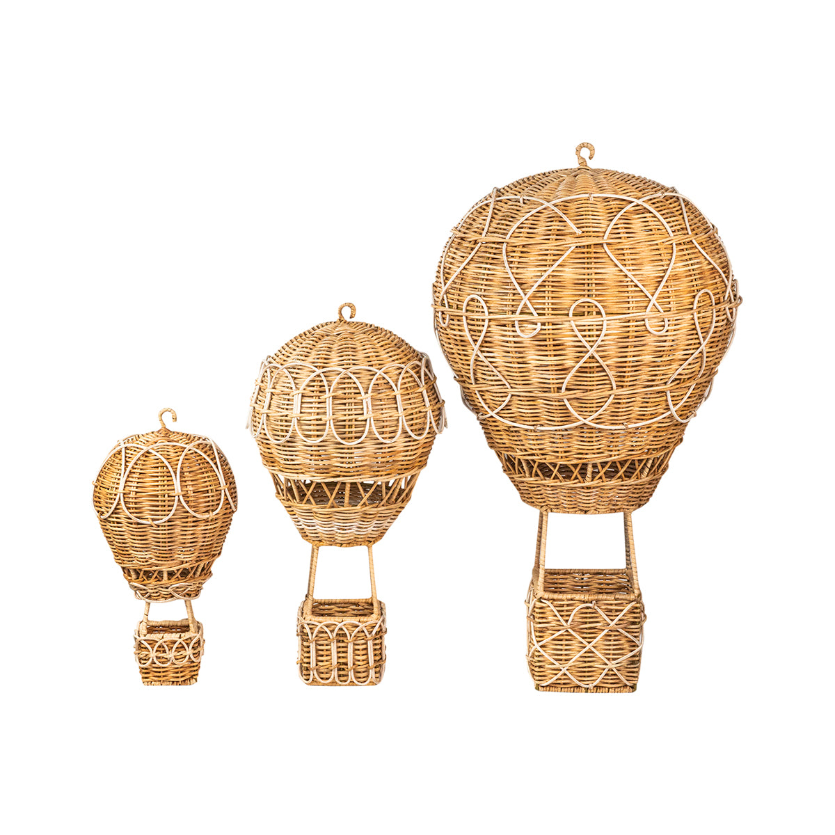 Juliska Provence Rattan Hot Air Balloon - Small