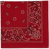 Design Imports Red Bandana Printed Napkin