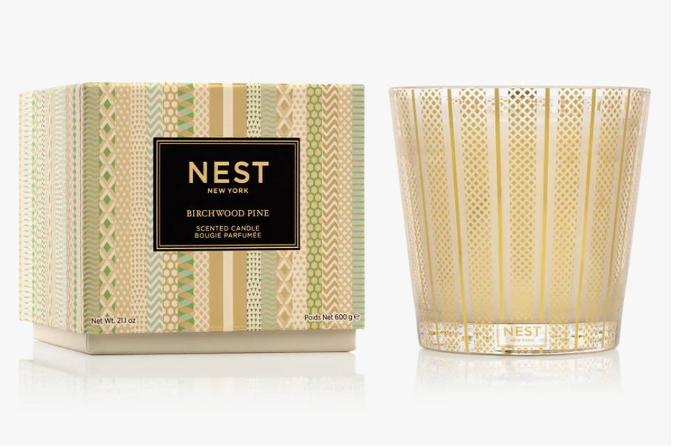 Nest Birchwood Pine 3-Wick Candle