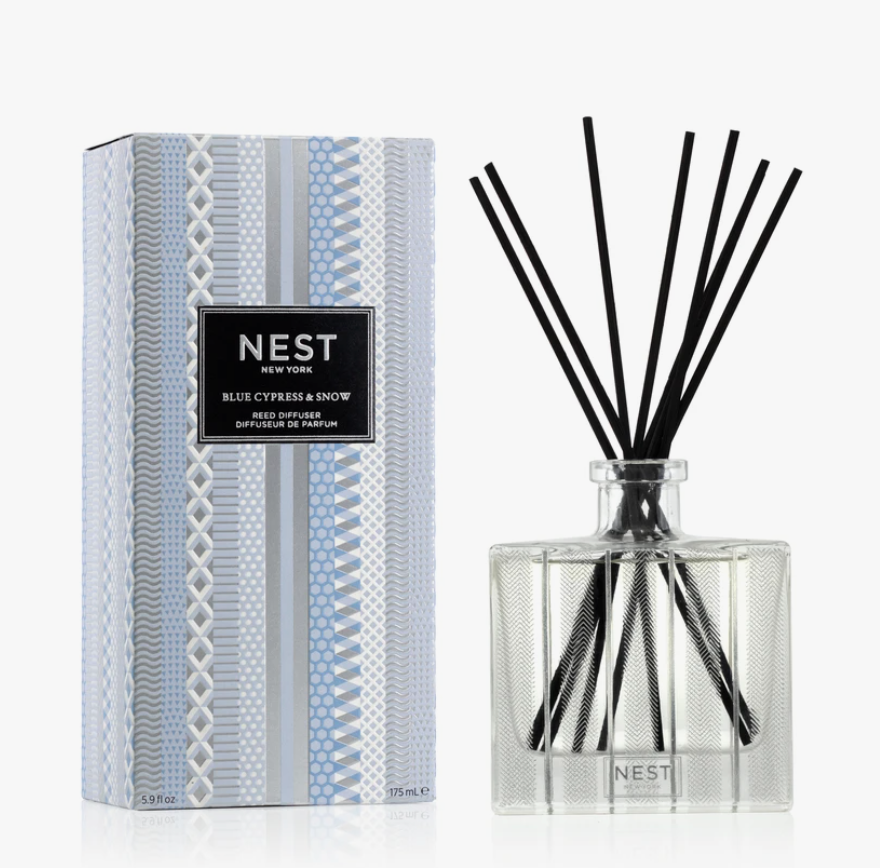 Nest Blue Cypress & Snow Reed Diffuser