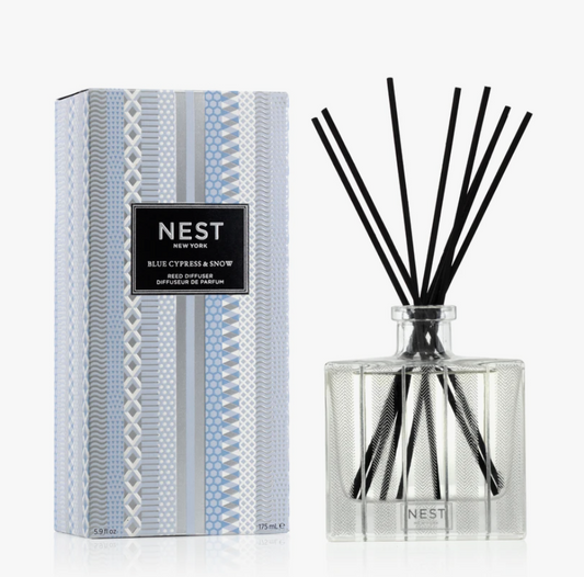 Nest Blue Cypress & Snow Reed Diffuser