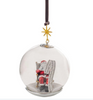 Michael Aram Ornament - Santa Snow Globe