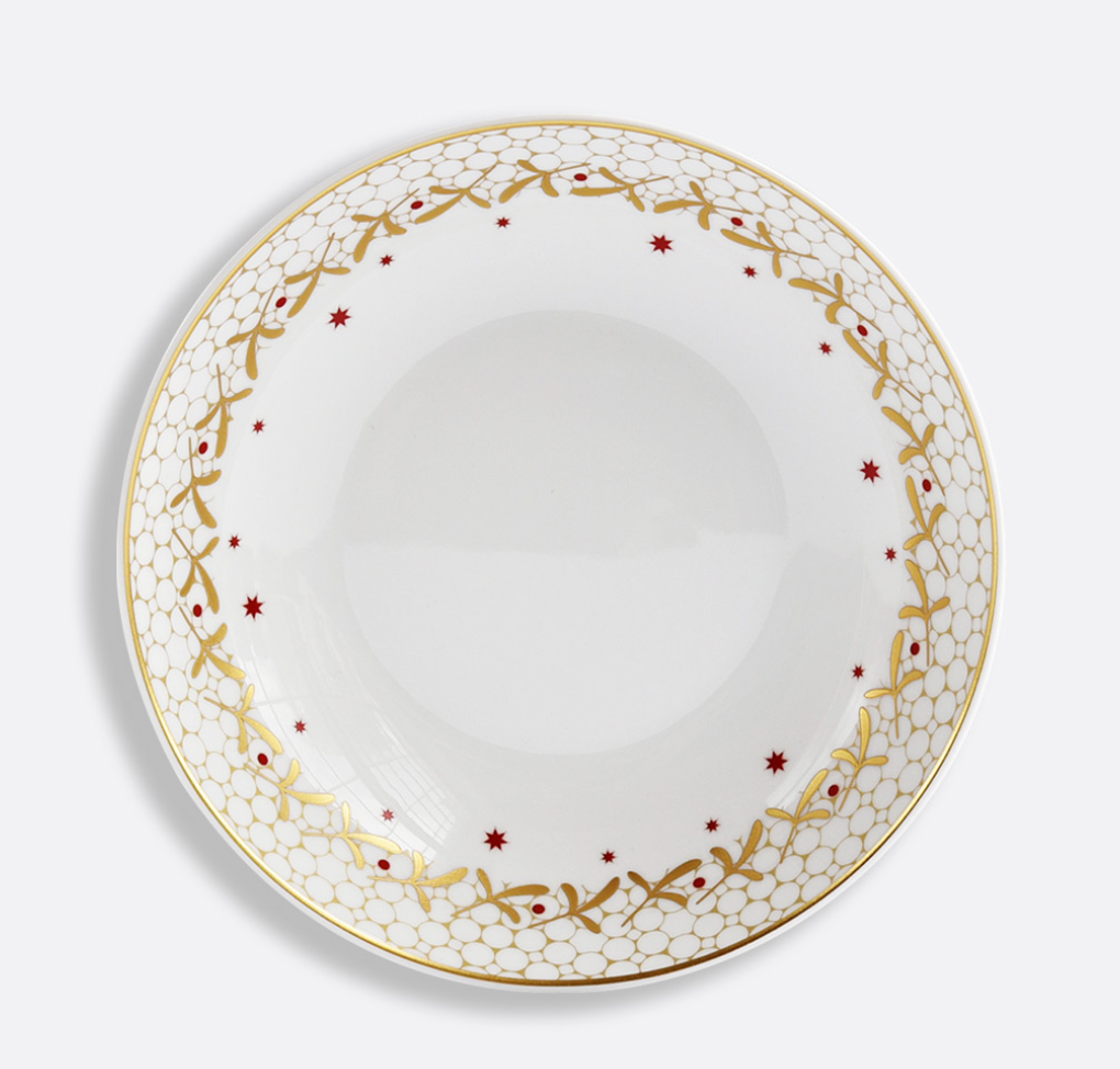 Bernardaud Noël Soup Plate 7.5"