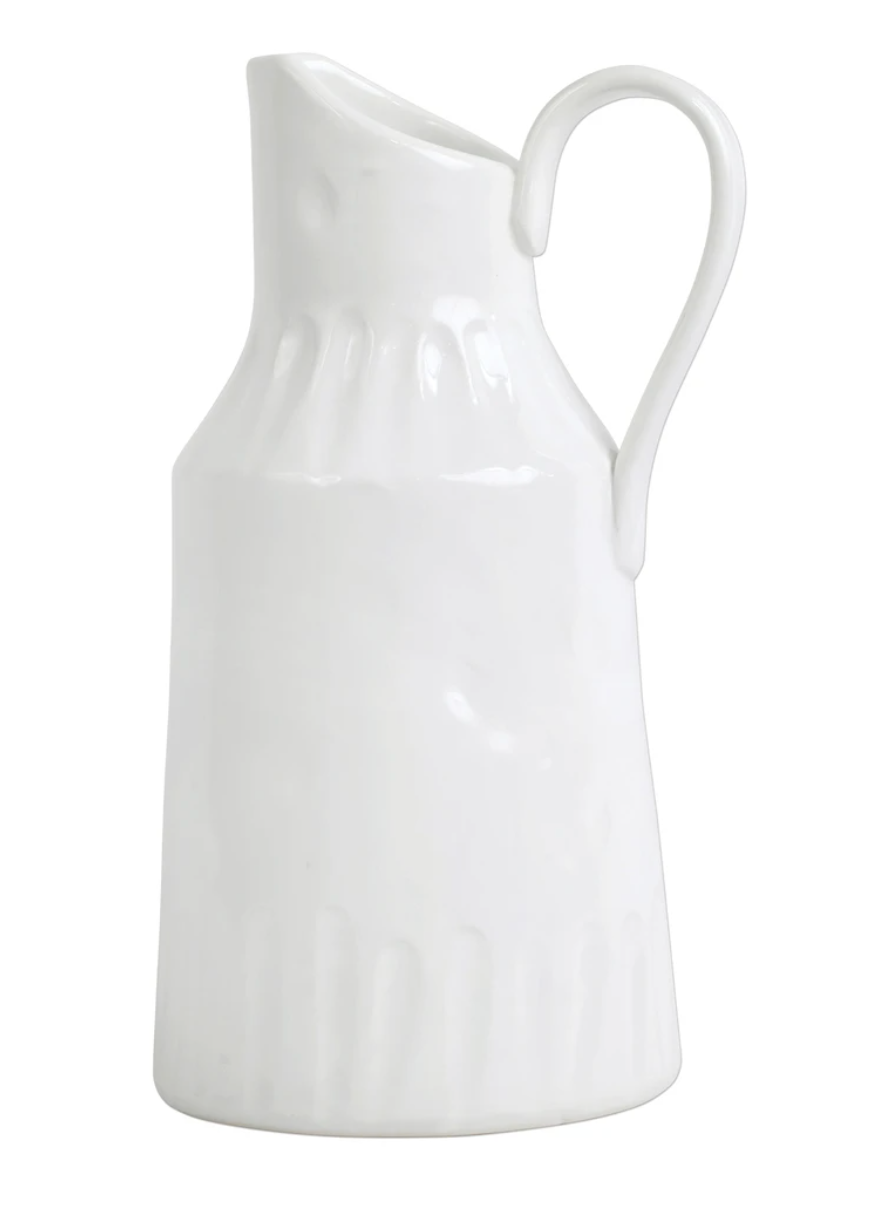 Vietri Pietra Serena Pitcher