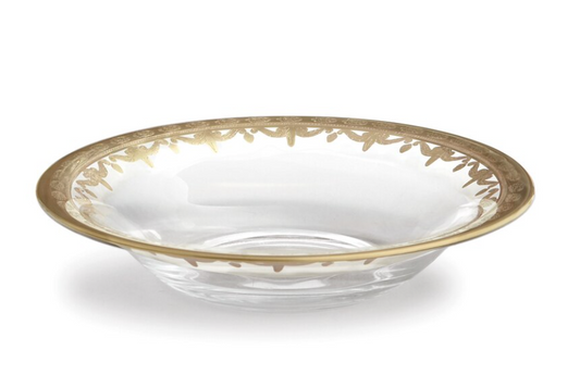 Arte Italica Vetro Gold Pasta/Soup Bowl