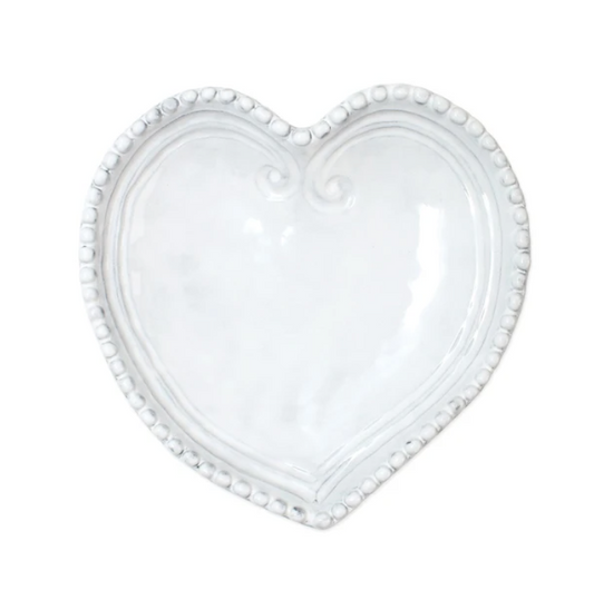 Vietri Incanto Heart Dish