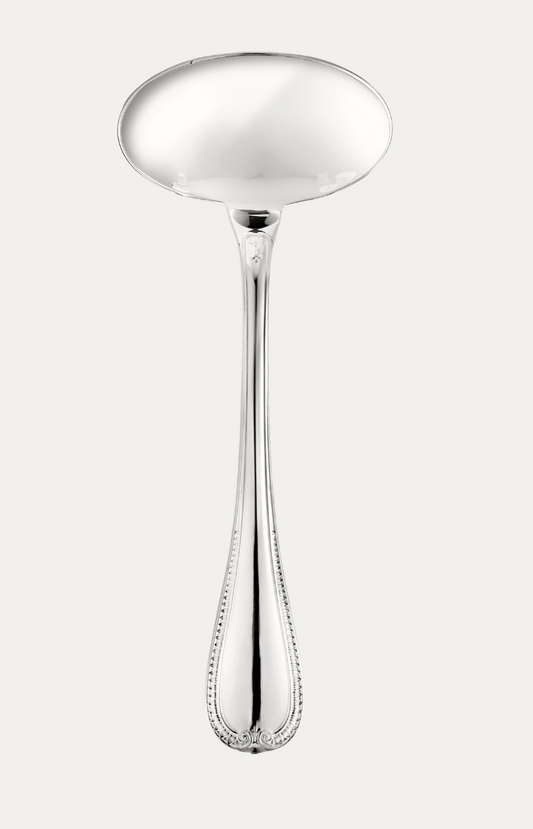 Christofle Malmaison Gravy Ladle, Silver-Plated