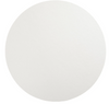 Caspari Luster Round Felt-Backed Placemat in Pearl - 1 Each
