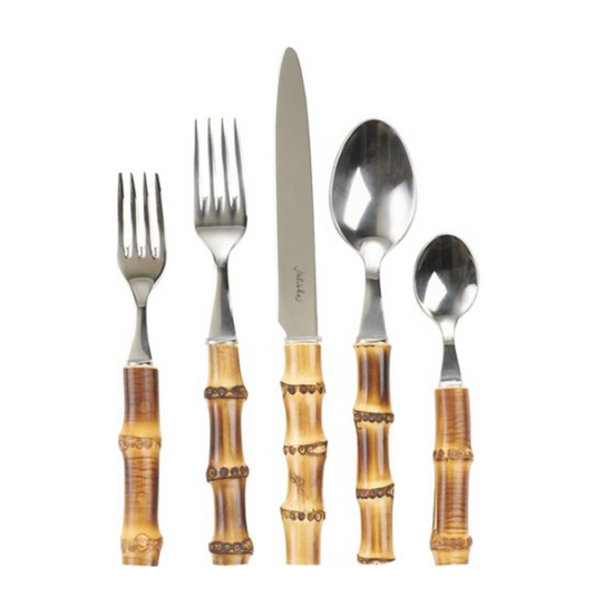 Juliska Flatware: Bamboo - Natural, 5-Piece Setting