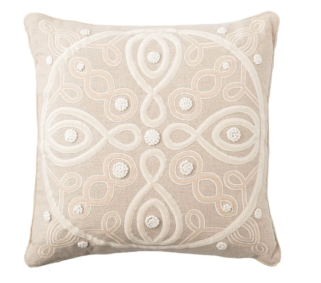 Juliska Pillow - Berry & Thread Natural 18"