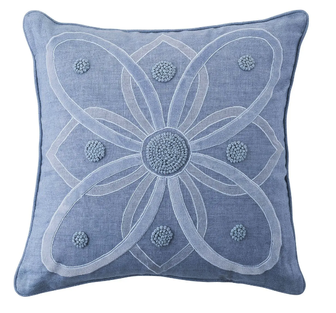 Juliska Pillow - Berry & Thread Chambray 18"
