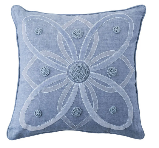 Juliska Pillow - Berry & Thread Chambray 18"