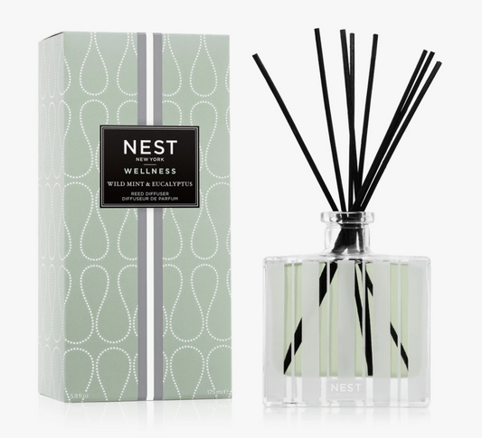 Nest Wild Mint & Eucalyptus Reed Diffuser