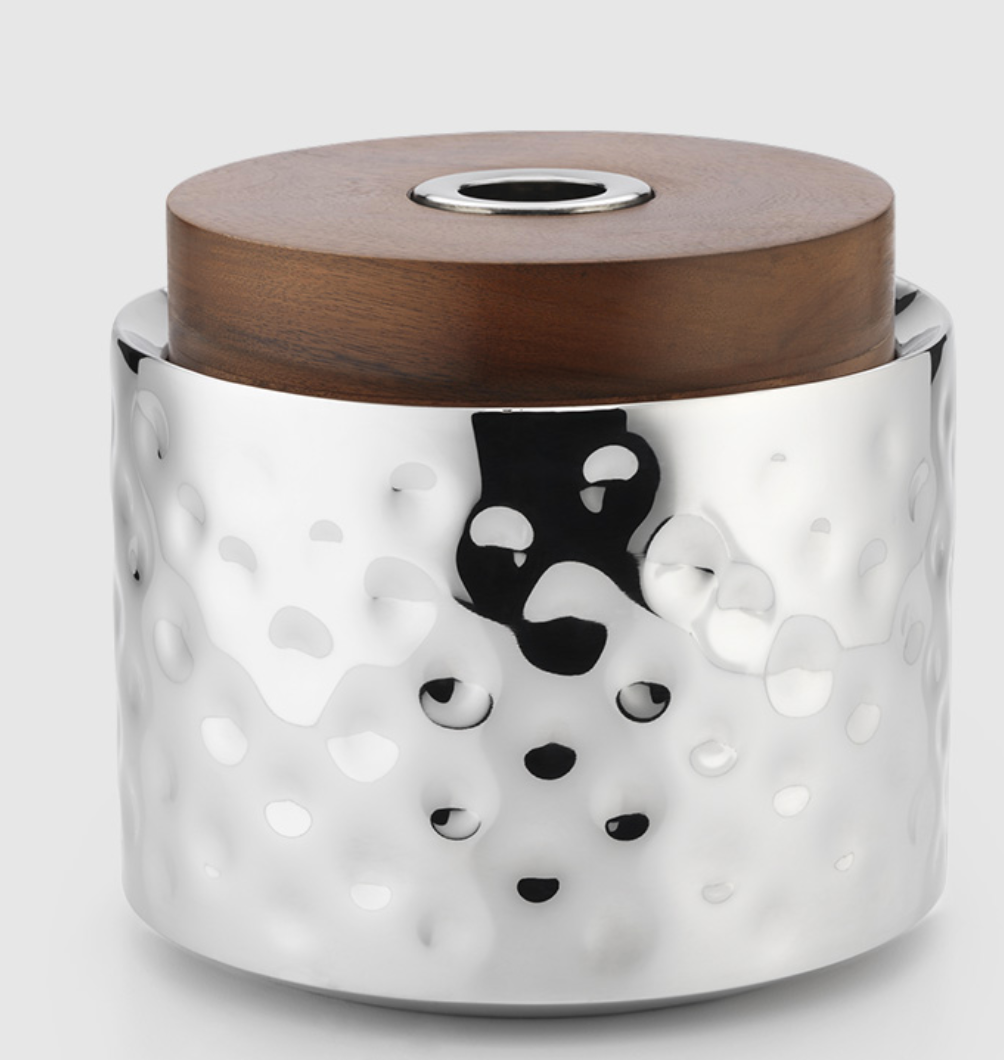 Mary Jurek Design Sierra Ice Bucket w/Wood Lid