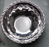 Mary Jurek Design Paloma Round Bowls w/ Braided Wire 6½"
