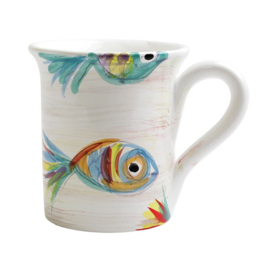 Vietri Pesci Colorati Mug