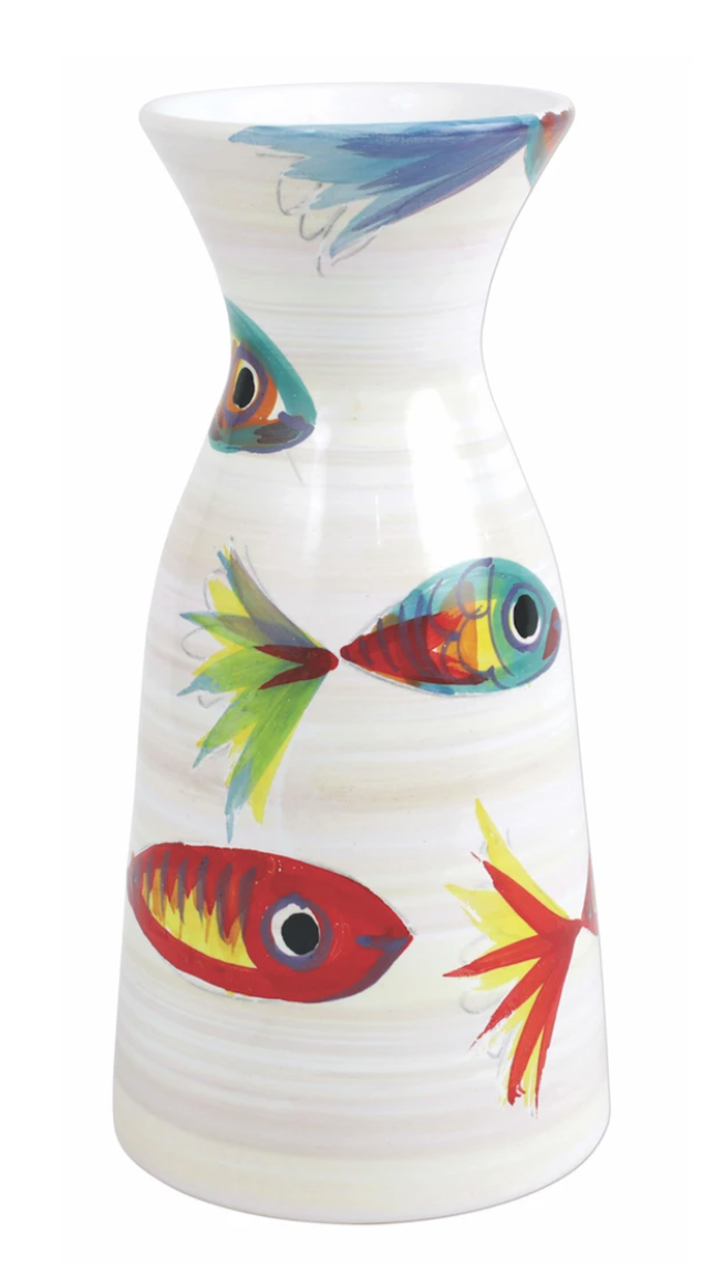 Vietri Pesci Colorati Wine Carafe