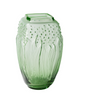 Lalique Vase - Muguet Vase Green Crystal