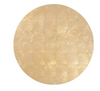 Caspari Gold Round Lacquer Placemat