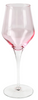 Vietri Contessa Wine Glass - Pink