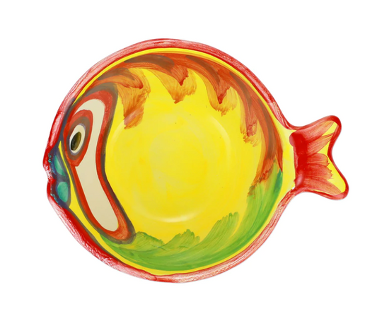 Vietri Pesci Colorati Figural Small Bowl