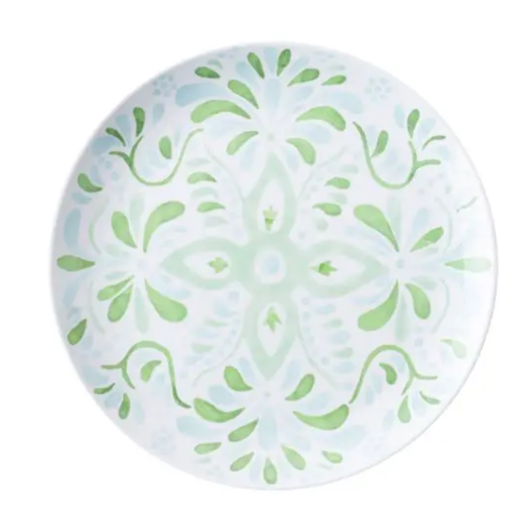 Juliska Melamine: Iberian Dessert/Salad Plate - Sage